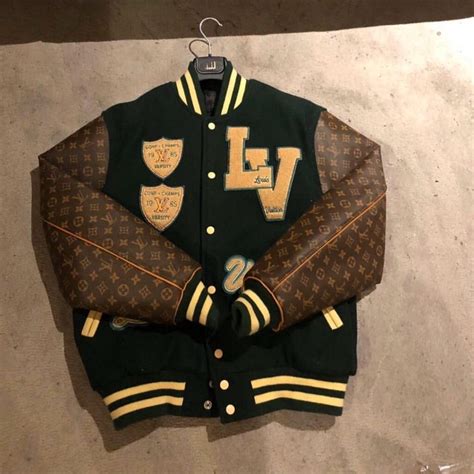 varsity jacket uomo louis vuitton|lovi vitton varsity jacket.